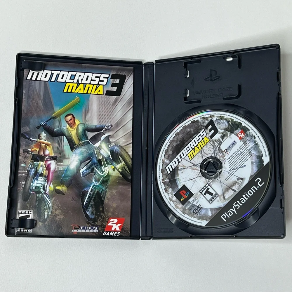 Sony PlayStation 2 Game Bundle: Motocross Mania 3 & Power Drome